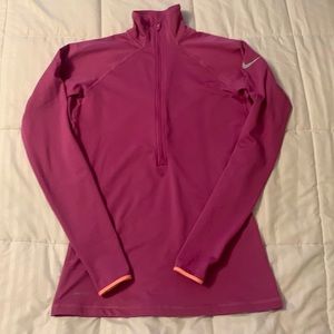 Nike dri-fit half zip